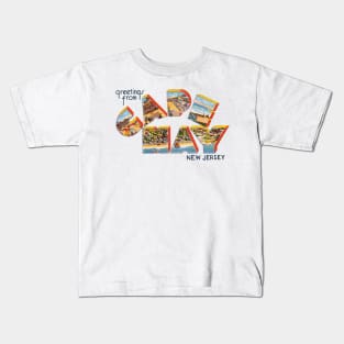 Greetings from Cape May New Jersey Kids T-Shirt